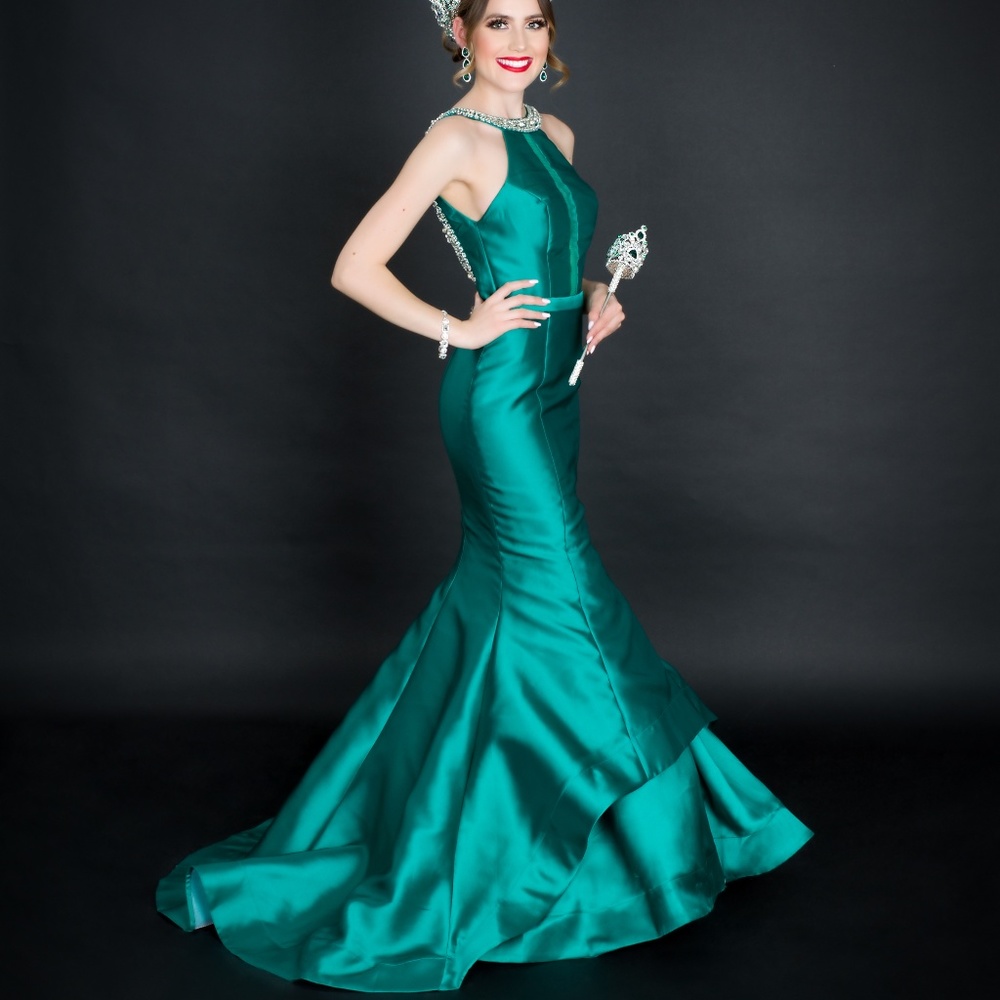 Emerald Green Prom Dress